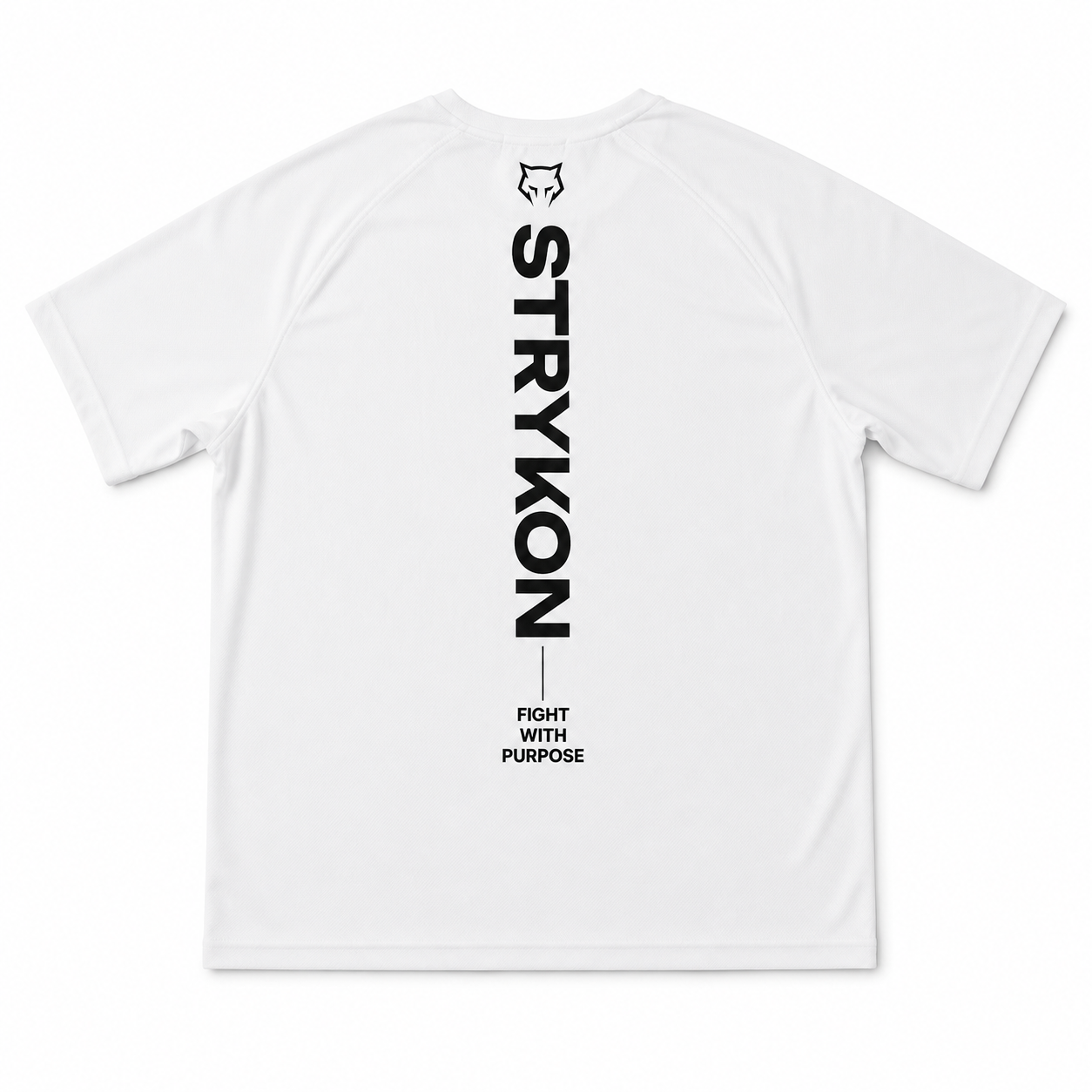 T-SHIRT STRYKON FIGHT WITH PURPOSE BLANC – Image 2