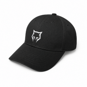 Casquette Strykon noir logo brodé en blanc