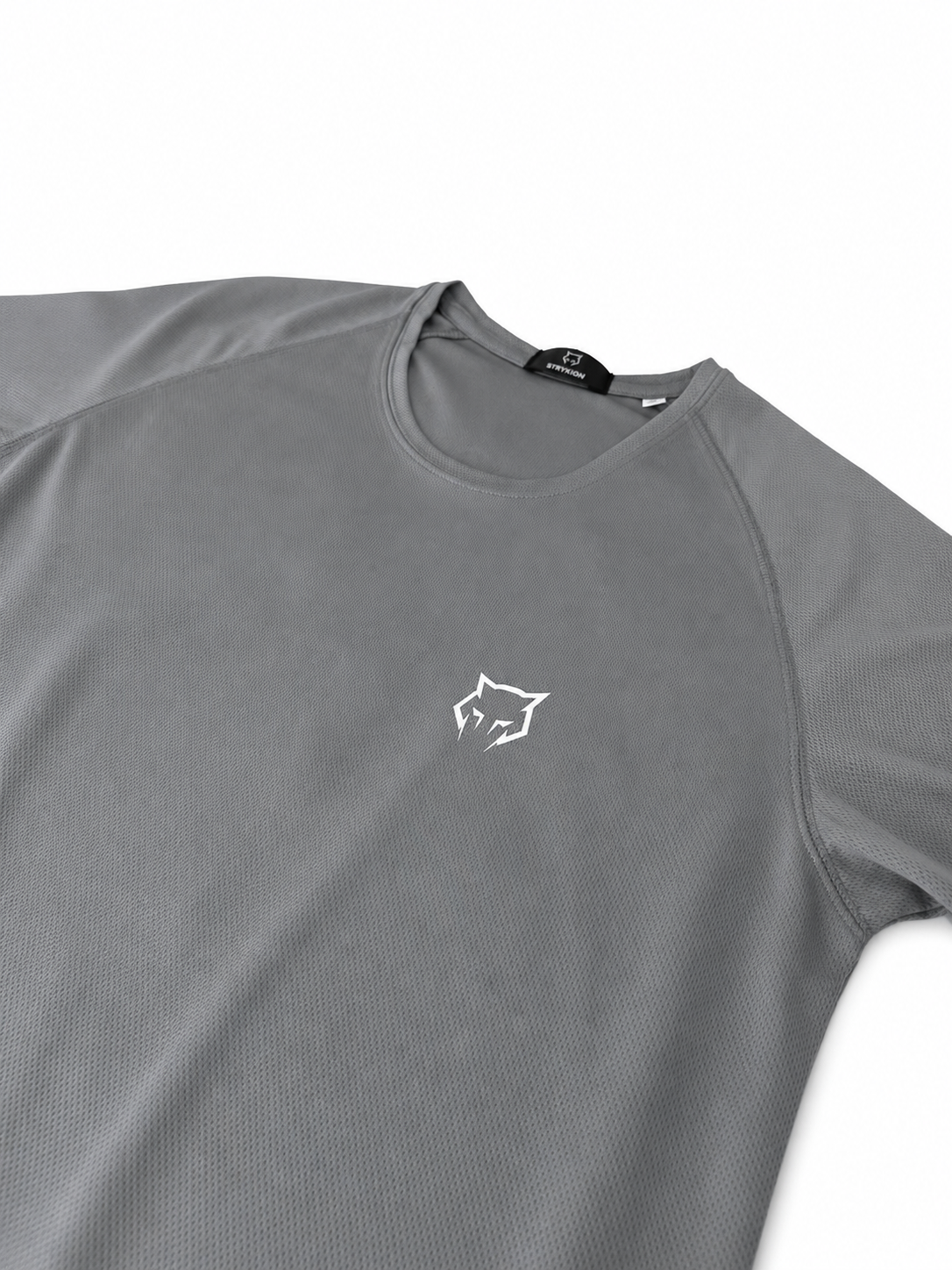 T-SHIRT STRYKON FIGHT WITH PURPOSE GRIS