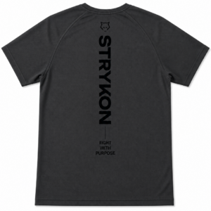 T-SHIRT STRYKON FIGHT WITH PURPOSE GRIS-FONCÉ